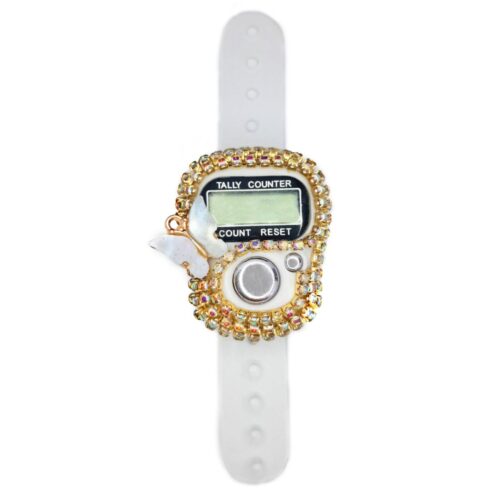 Beaded Salawat Counter Elegantly Embellished with Gemstones