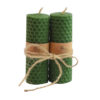 Beeswax Candle Pillar - Perfect for Decor & Relaxation, Pack of 2