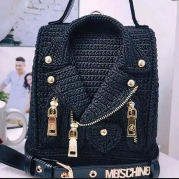 Boho Chic Handmade Crochet Bag Coat Inspired – Unique & Stylish Design