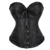 Bustier Corset - Boned Burlesque Basque
