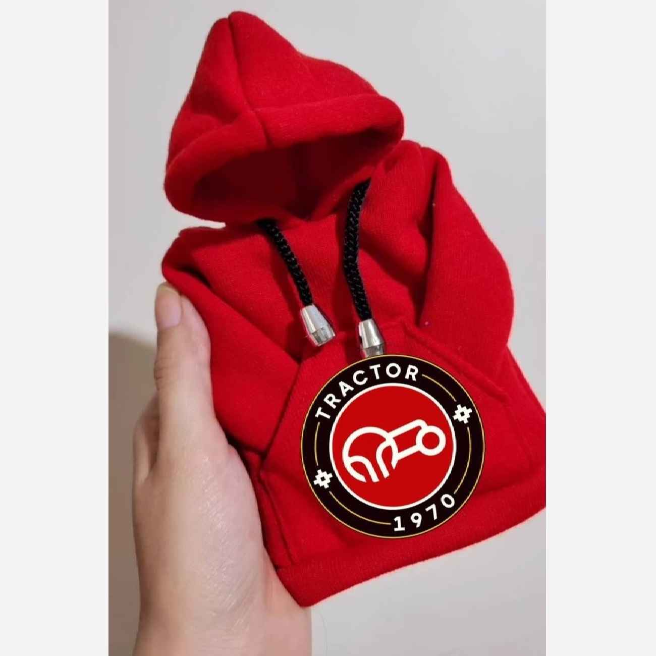 Car Gear Shift Cover - Hoodie Style with Tractor Football Club Design