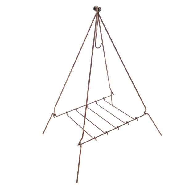 Cauldron Campfire Cooking Tripod – Durable & Adjustable Outdoor Cooking Stand for Campfires and Outdoor Cooking
