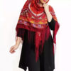 Cotton Turkmen Scarf A Masterpiece of Artistry and Warmth