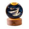 Crystal Ball Lamp Fantasy Night Light Frozen Inspired Elsa