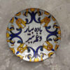 Decorative Glass Plate - Perfect Gift for Every Occasion with Vitreous Art & Calligraphy Design