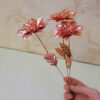 Decorative Persian Copper Flower - Elevate Your Home Décor (x5)
