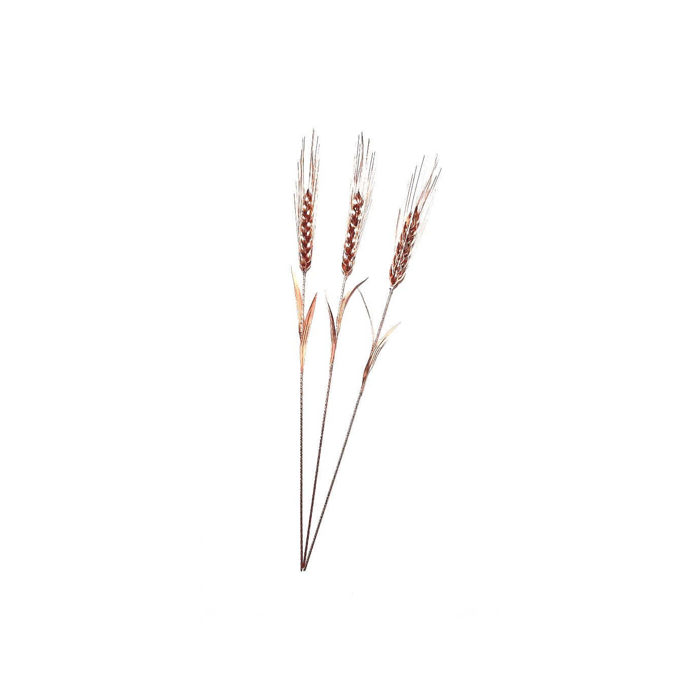 Handcrafted Decorative Copper Flower – Floral Art for Home Decor and Gifts (x3)