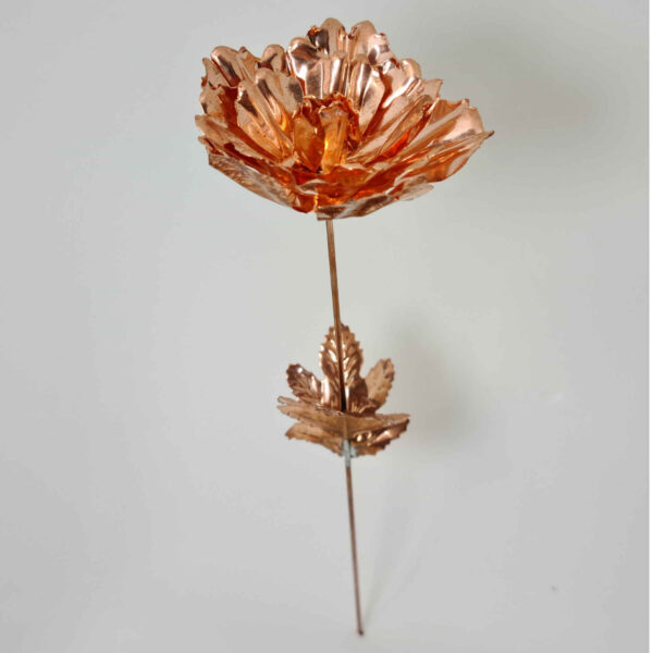 Decorative Copper Flower – Symbolism, Beauty, and Cultural Floral Art for Home Decor (x3)