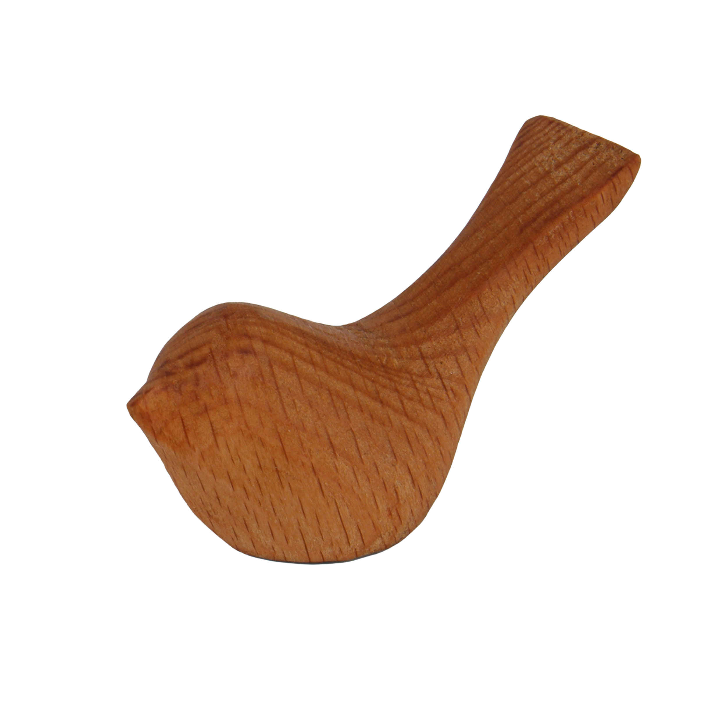 Decorative Wooden Bird Figurine – Handcrafted Ideal Gift for Nature Lover (x2)