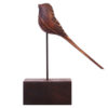 Decorative Wooden Bird Figurine - the Perfect Touch for Rustic and Modern Space