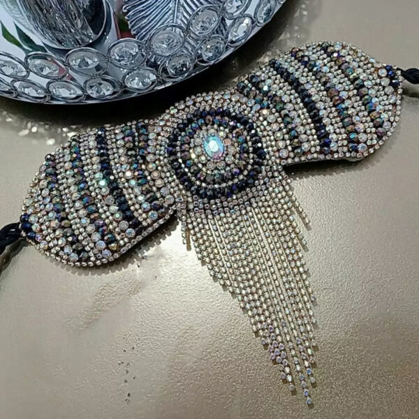 Elegant Kurdish Jewelry Belt – Beautifully Embellished with Intricate, Sparkling Details