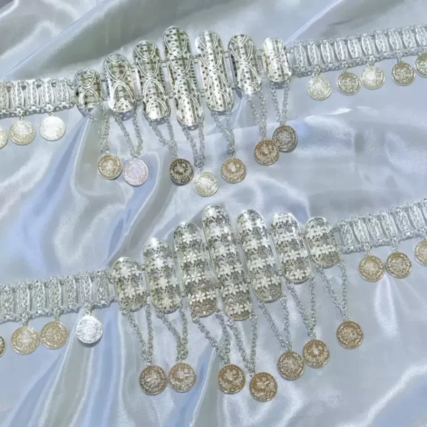 Elegant Stainless Steel Kurdish Belt – Durable, Rust Free, and Perfect for Formal Attire