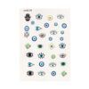 Evil Eye Nail Stickers – A Fashionable Way to Ward Off Negativity 5 Pcs