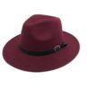 Fedora Shapoo Hat with Stylish Belt - Elegant & Unique Design