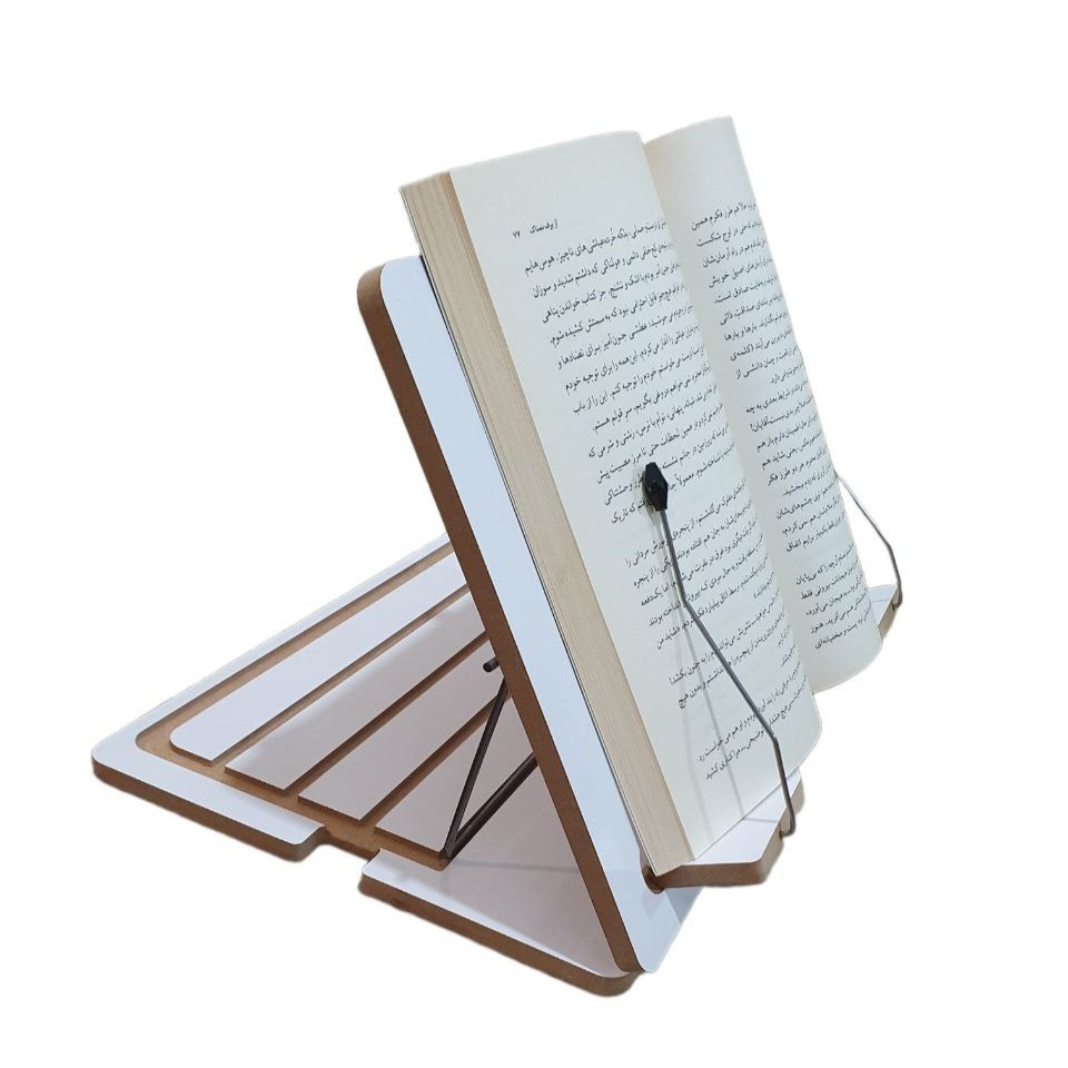 Foldable Wooden Book Stand – Perfect for Book, Tablet, and Laptop
