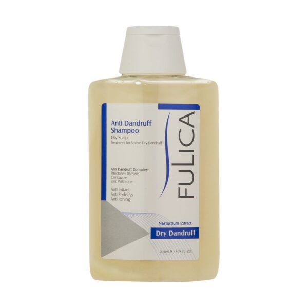 Follica Anti-Dandruff, Itch, and Scalp Inflammation Shampoo, Suitable for Dry Hair and Dandruff 200 ml