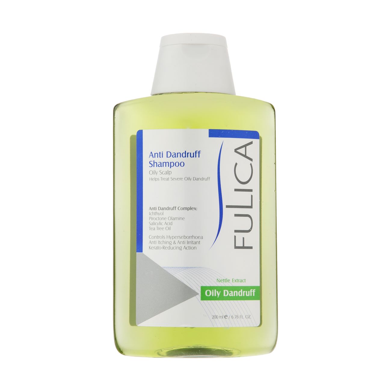 Follica Anti-Dandruff, Itch, and Scalp Inflammation Shampoo, Suitable for Oily Hair Dandruff 200 ml