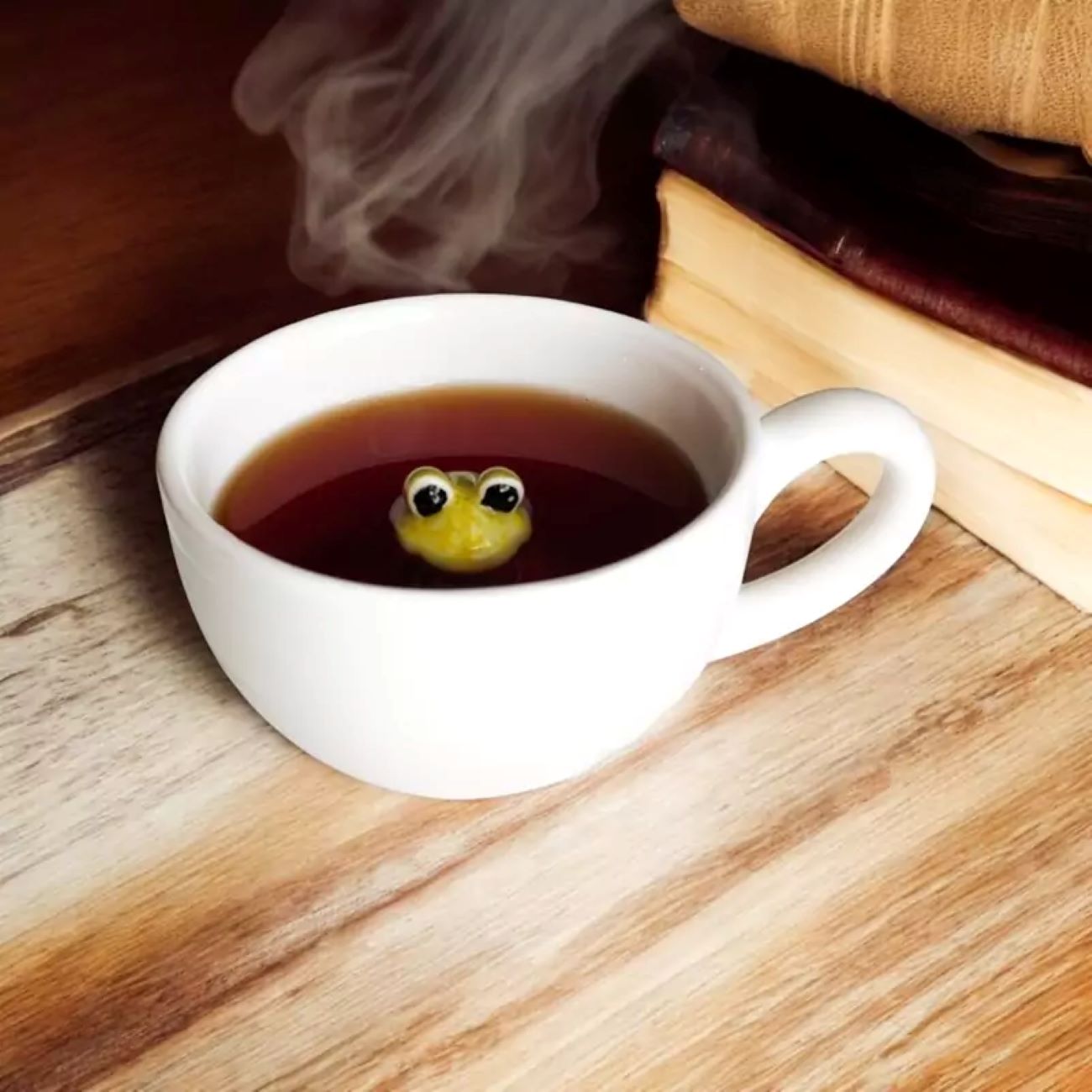 Fantasy Frog Figurine Ceramic Mug Suitable for Daily Use & Gifting