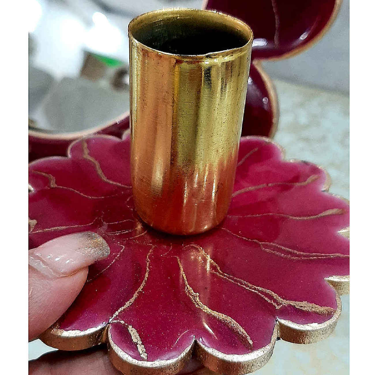 Haft Seen Set – Perfect for Celebrating Nowruz Persian New Year with Flower Design