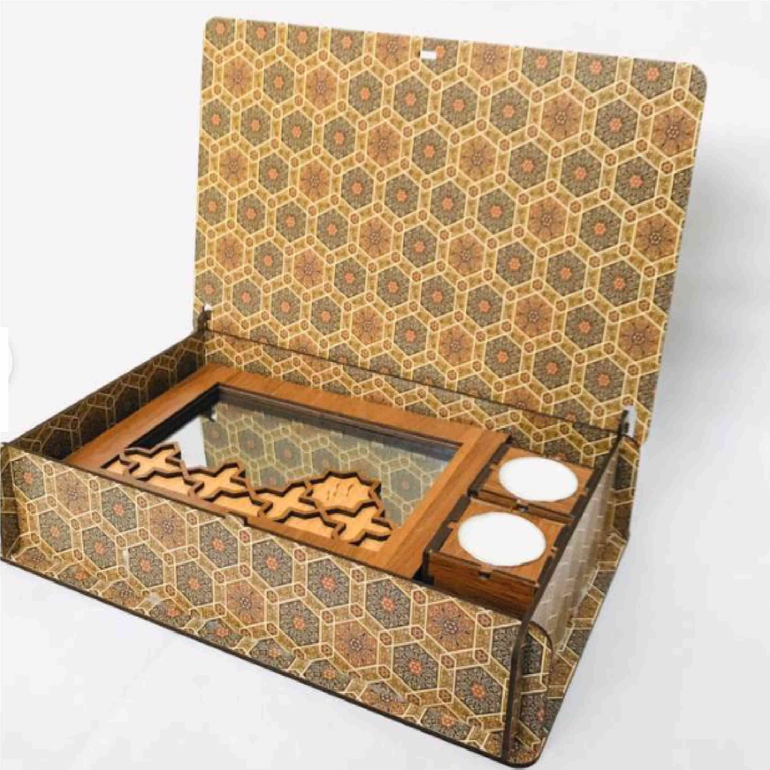 Haft Seen Set – Perfect for Celebrating Nowruz Persian New Year with Geometric Design