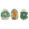 Painted Egg for Iranian Nowruz Celebration Ideal for Haftseen Decor (Pack of 3)