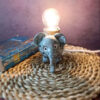 Handcrafted Ceramic Artistic Table Lamp - Unique Elephant Design