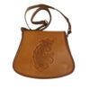 Handcrafted Real Leather Boho Shoulder Bag – Stylish & Durable Artisan Design