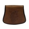 Handcrafted Real Leather Boho Shoulder Bag – Stylish & Durable Artisan Design