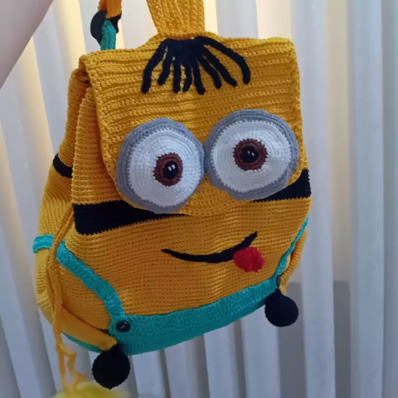 Handmade Crochet Bag Minion Design for Kids – Cute, Fun, and Unique Accessory
