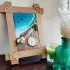 Handmade Wooden Desk Clock – Blend of Craftsmanship and Classic Design