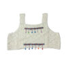 Handwoven Crochet Crop Top for Women Macrame Weaving Design