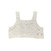 Handwoven Crochet Crop Top for Women Macrame Weaving Design