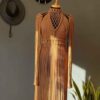 Handwoven Macrame Dress – Breathable & Perfect for Warm Weather