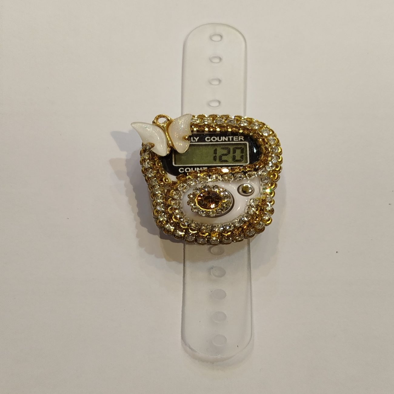 High Quality Beaded Salawat Counter in Different Design & Color Butterfly Model