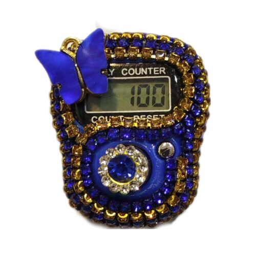 High Quality Beaded Salawat Counter in Different Design & Color Butterfly Model