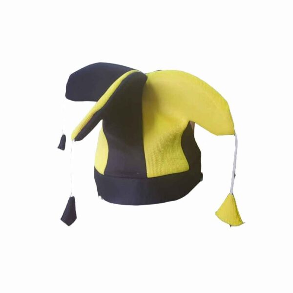 Sepahan Football Team Jester Hat Perfect for Fans in Yellow