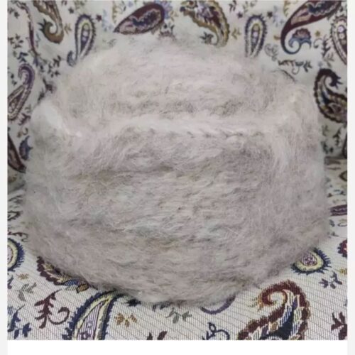 Iranian Dervish Hat – 100% Wool for Sufi Enthusiasts Handmade White Color