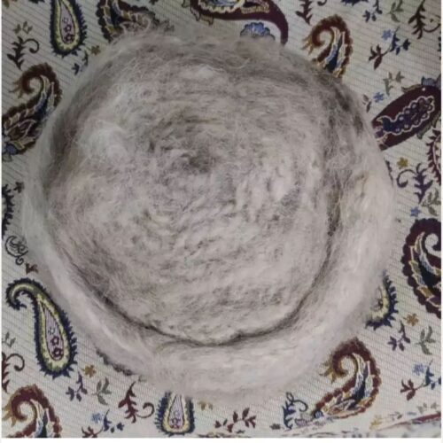 Iranian Dervish Hat – 100% Wool for Sufi Enthusiasts Handmade White Color