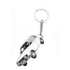 Keychain Car Model Perfect for Collector with Paykan Design in White