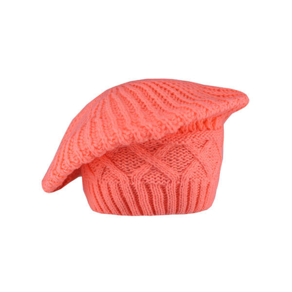 Knitted French Beret Hat – Handcrafted Fashionable Winter Wear