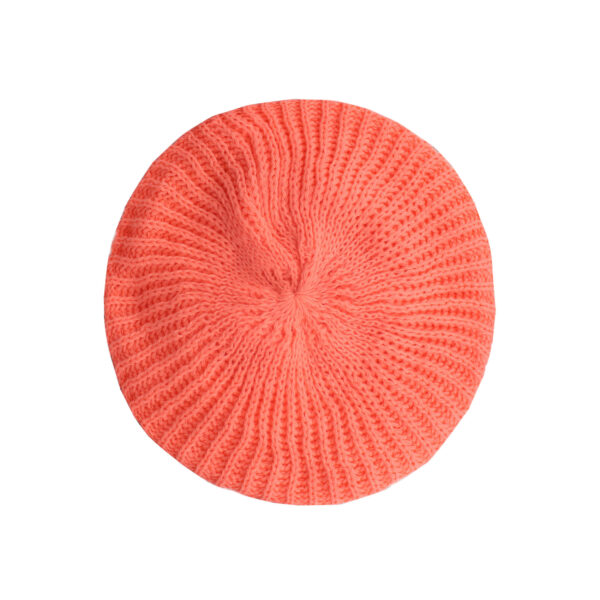 Knitted French Beret Hat – Handcrafted Fashionable Winter Wear