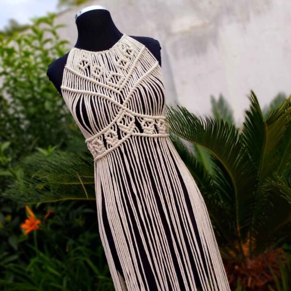 Macrame Dress – Perfect Combination of Comfort and Style, Handwoven & Suitable for Summer