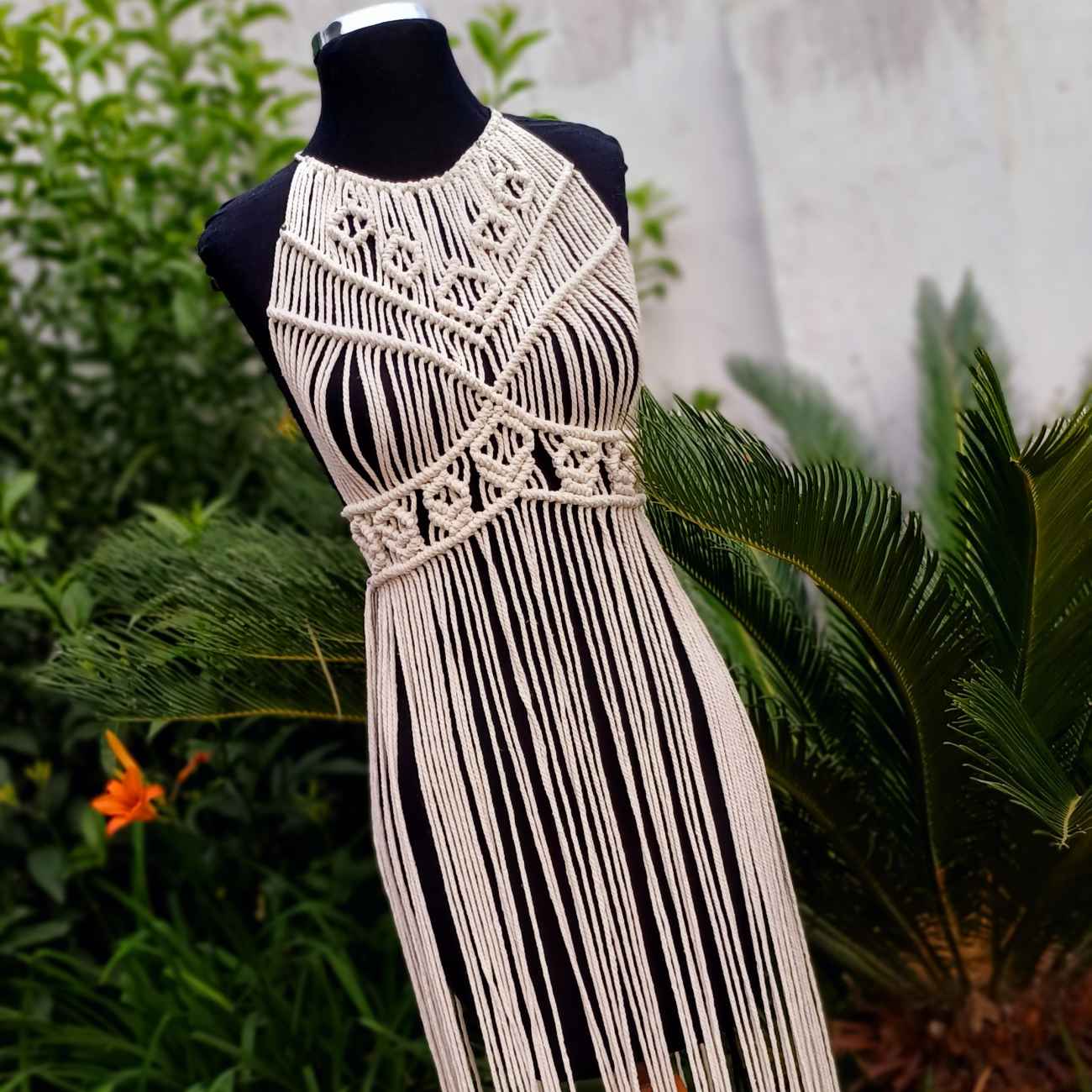 Macrame Dress – Perfect Combination of Comfort and Style, Handwoven & Suitable for Summer