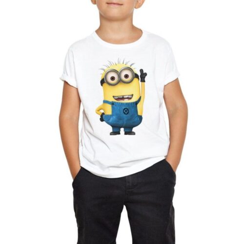 Minion-Inspired Boys TShirt Fun, Colorful Design for Your Little Adventurer