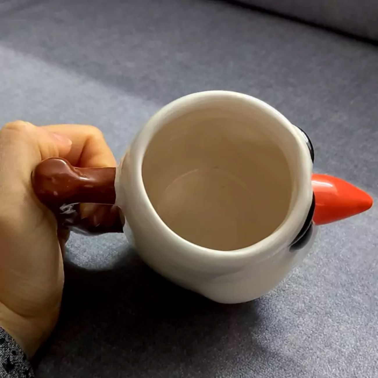 Olaf Figural Fantasy Ceramic Mug Perfect for Cozy Winter Moments