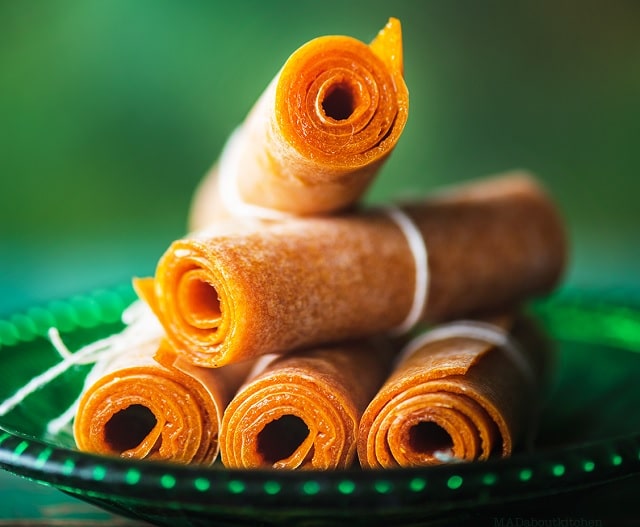 Persian Homemade Mango Lavashak – Fruit Leather Roll, 800 gr