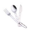 Portable Travel Cutlery Set - Compact & Easy to Carry Perfect for All Your Adventures