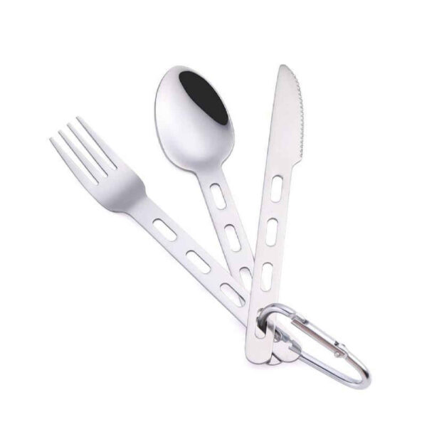 Portable Travel Cutlery Set - Compact & Easy to Carry Perfect for All Your Adventures