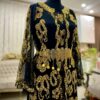 Radiant Kurdish Dress with Jewelry Embroidery –  Timeless Blend of Tradition and Glamour