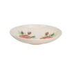 Ceramic Dinnerware Plate - Rose Pattern, Microwave & Dishwasher Safe